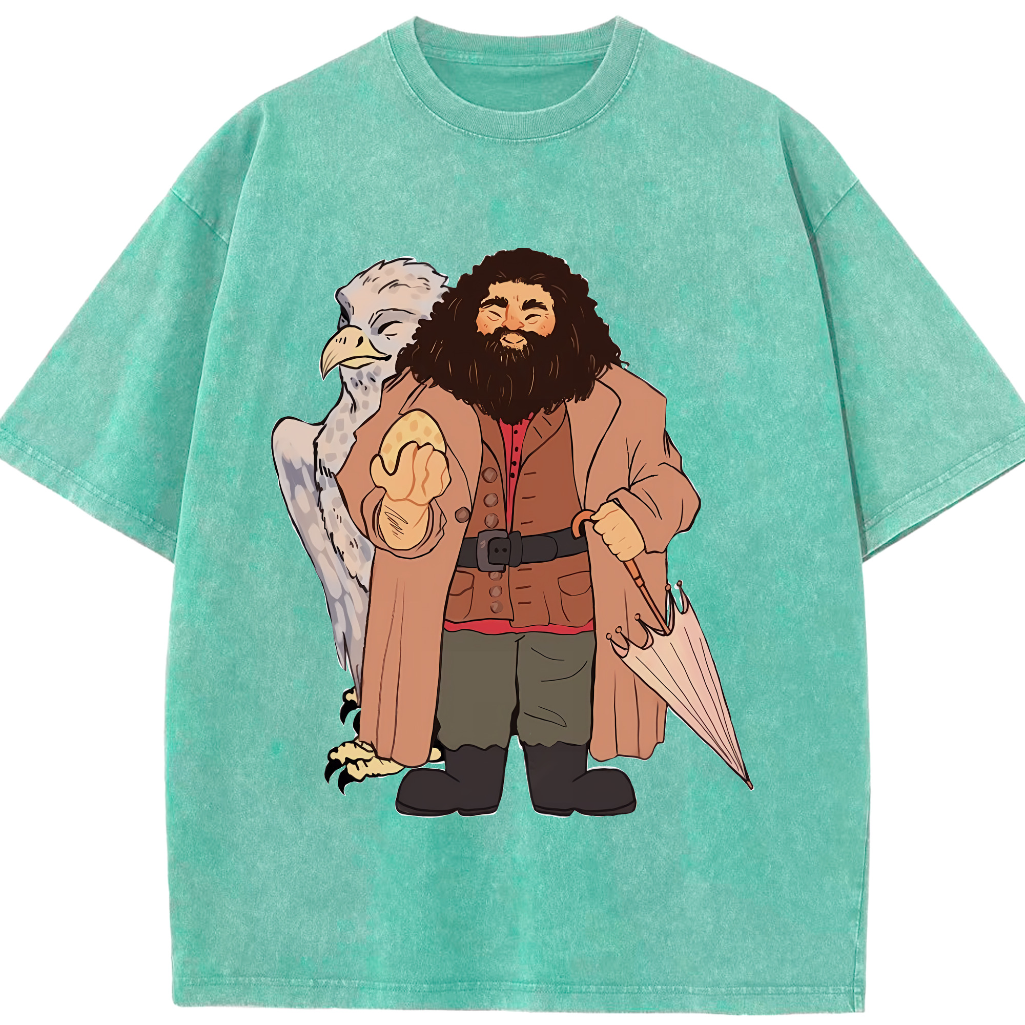 （画像用） Harry Potter ハリー・ポッターシリーズ 綿100% ヴィンテージ風 半袖Tシャツ（フロントプリント）